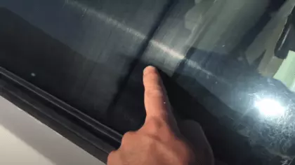 how to tell if tint is scratched